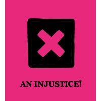 An Injustice! Magazine logo, An Injustice! Magazine contact details