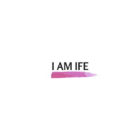 I AM IFE logo, I AM IFE contact details