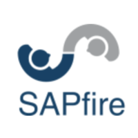 SAPfire logo, SAPfire contact details