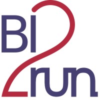 BI2run logo, BI2run contact details