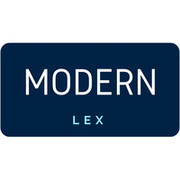 ModernLex logo, ModernLex contact details