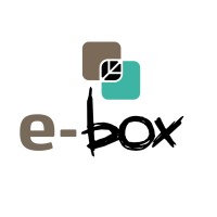 E-box logo, E-box contact details