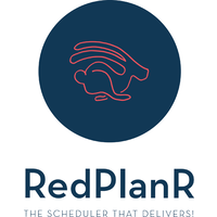 RedPlanR logo, RedPlanR contact details