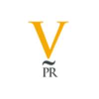 V~PR logo, V~PR contact details