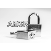 AESR logo, AESR contact details