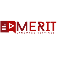 MERIT Language Services logo, MERIT Language Services contact details