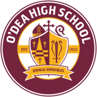 O'Dea High School logo, O'Dea High School contact details