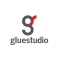 GlueStudio logo, GlueStudio contact details