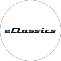 eClassics logo, eClassics contact details