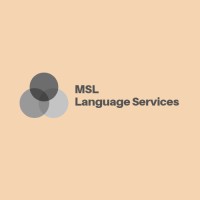 MSL Language Services logo, MSL Language Services contact details