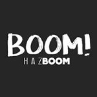 HAZBOOM logo, HAZBOOM contact details