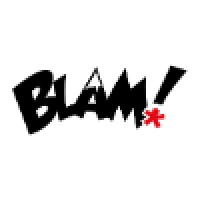 BLAM ! logo, BLAM ! contact details