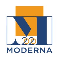 Moderna 2020 logo, Moderna 2020 contact details