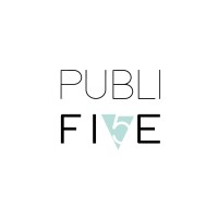 PubliFIVE logo, PubliFIVE contact details