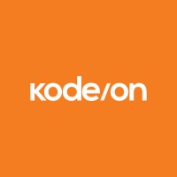 kode/on logo, kode/on contact details