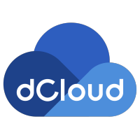 dCloud logo, dCloud contact details