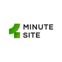 One Minute Site logo, One Minute Site contact details