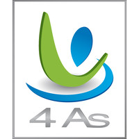 4 AS logo, 4 AS contact details