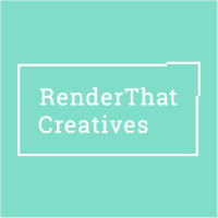 RenderThat Creatives logo, RenderThat Creatives contact details