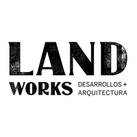 LAND WORKS logo, LAND WORKS contact details