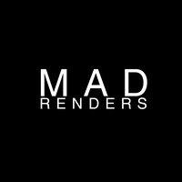 MAD Renders logo, MAD Renders contact details