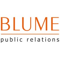 Blume PR logo, Blume PR contact details