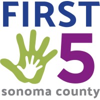 First 5 Sonoma County logo, First 5 Sonoma County contact details