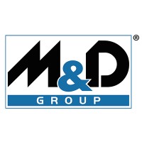 M&D Group logo, M&D Group contact details