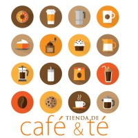 Coffee shop and tea logo, Coffee shop and tea contact details