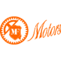 MF Motors logo, MF Motors contact details