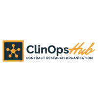 ClinOpsHub logo, ClinOpsHub contact details