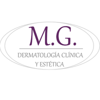 MG Dermatología logo, MG Dermatología contact details