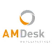 AMDesk logo, AMDesk contact details