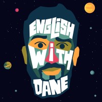 English with Dane logo, English with Dane contact details