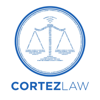 CortezLaw logo, CortezLaw contact details