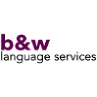 b&w Language Services logo, b&w Language Services contact details