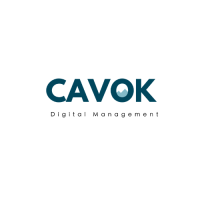 CAVOK digital management logo, CAVOK digital management contact details