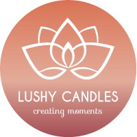 Lushy Candles logo, Lushy Candles contact details