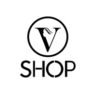 The V-Shop logo, The V-Shop contact details