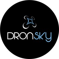 DronSky logo, DronSky contact details