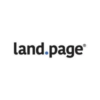 Land.page logo, Land.page contact details