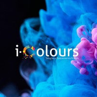 i-Colours logo, i-Colours contact details