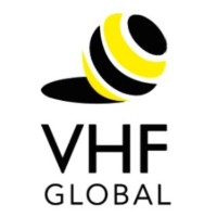 VHF GLOBAL logo, VHF GLOBAL contact details