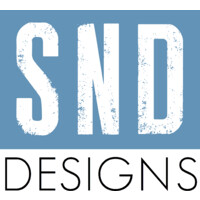 SND Designs logo, SND Designs contact details