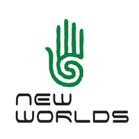 New Worlds logo, New Worlds contact details