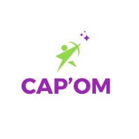 CAP'OM logo, CAP'OM contact details