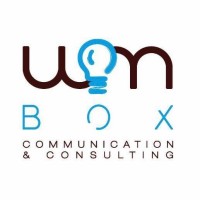 WMBox logo, WMBox contact details