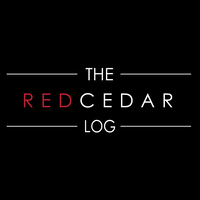 The Red Cedar Log logo, The Red Cedar Log contact details