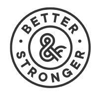 Better&Stronger logo, Better&Stronger contact details