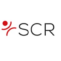 SCR logo, SCR contact details